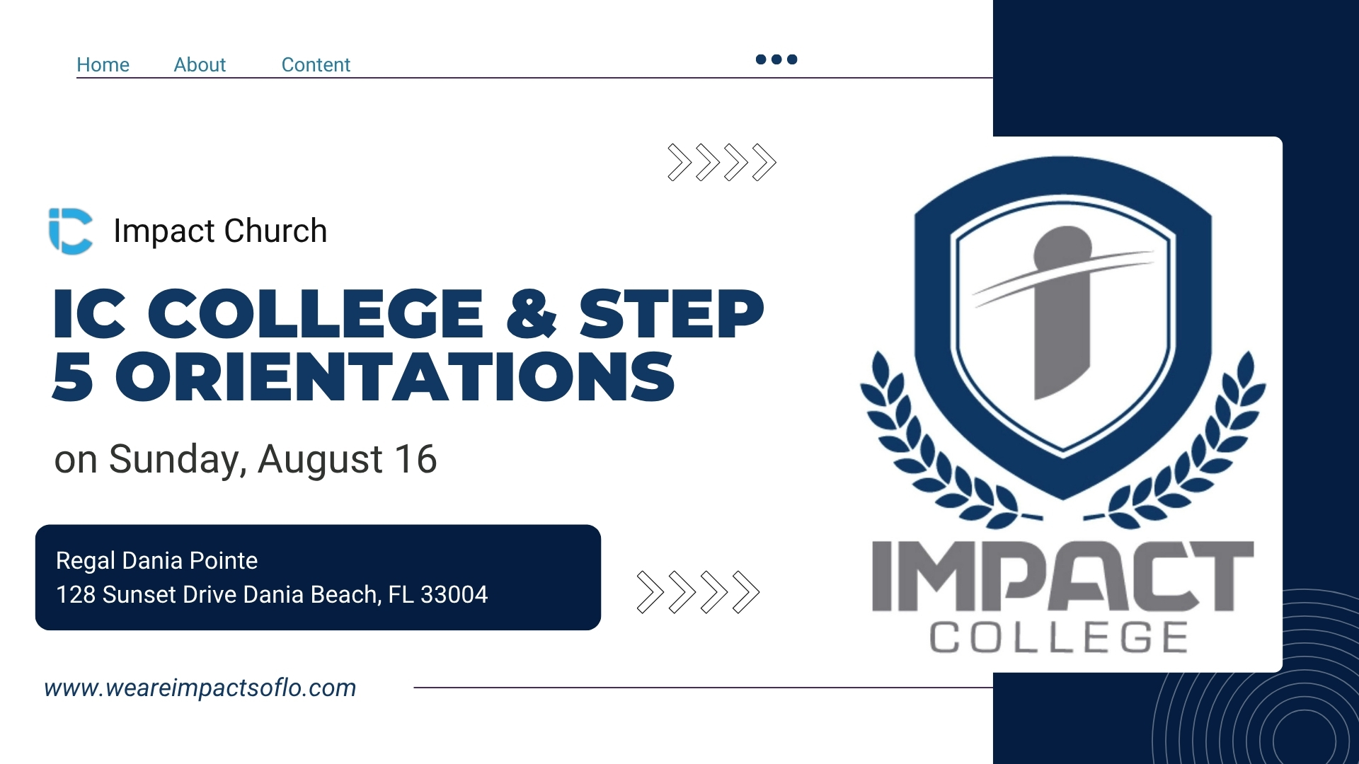 Step 5 Orientation